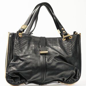 Jimmy Choo Alex Black Leather Hobo